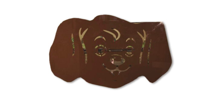 Mueble Organizador de Cepillos de Dientes - Diseño Perrito - Para Colegios y Guarderías